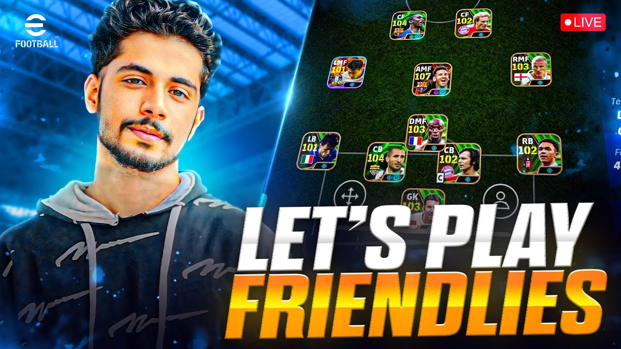 SUNDAY FUNDAY LETS PLAY FRIENDLY.... EFOOTBALL 2026⚽🎮