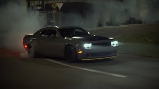 Widebody Hellcat Drifts LA Montage! (Part 2)  //N****s in Paris- Jay Z- Kanye