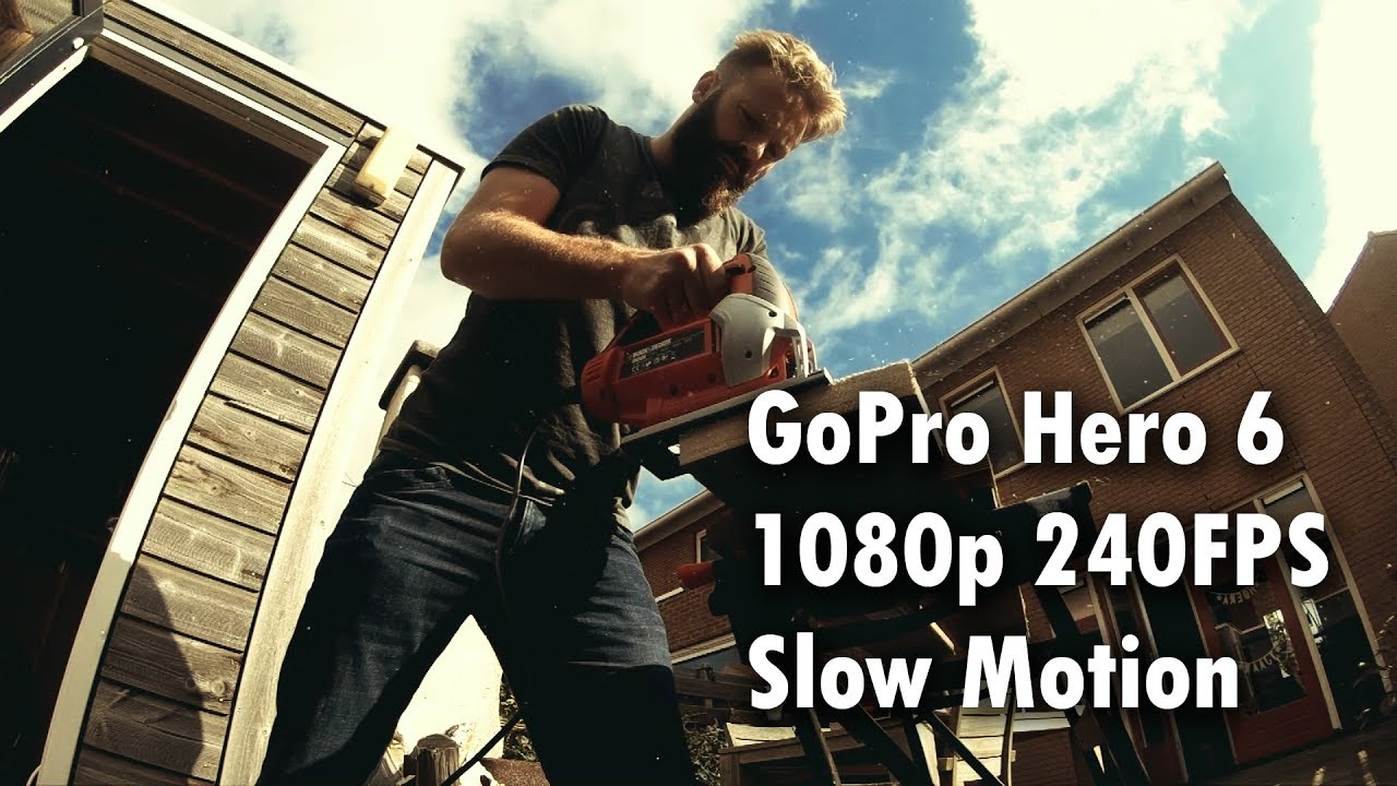 GoPro Hero 6 - 1080p 240FPS Slow Motion