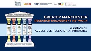 GM REN Webinar 4: Accessible Research Approaches
