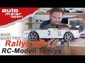 So genial wie das Original? Tamiya Audi Quattro A2 - Bloch spielt #2 | auto motor und sport