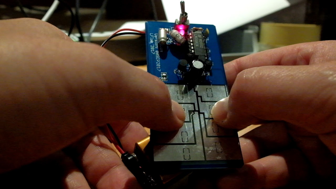 Cracklebox first tryout Kraakdoos