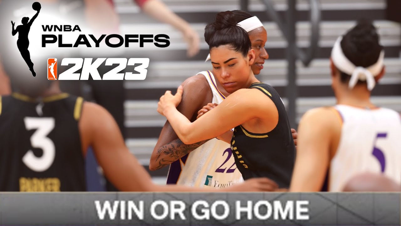 WIN OR GO HOME! LA Sparks vs LV Aces WNBA Playoffs Final Round 1 Game! 2K23 Gameplay YouTube