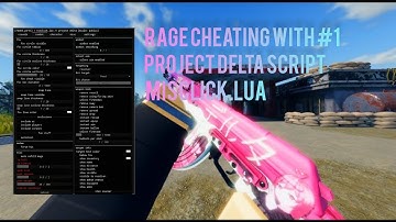 rage cheating with misclick.lua in project delta