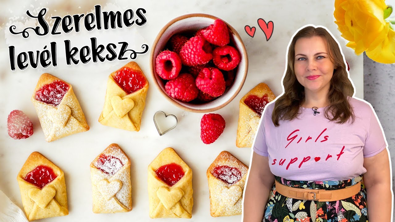 Szerelmes levél keksz ❤️ ajándék a konyhából