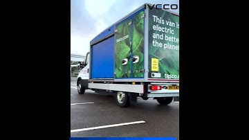 First IVECO eDaily electric van joins the Tesco fleet!