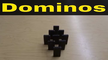 How To Build And Topple Dominos-Easy Tutorial