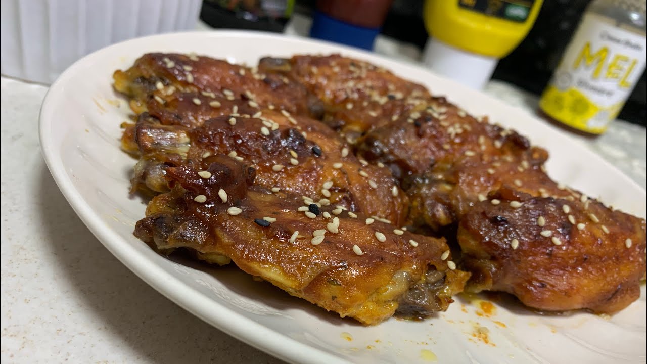 🍗 Tulipas assadas ao molho agridoce com cara de restaurante 