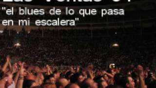 Video voorbeeld van "Joaquin Sabina El blues de lo que pasa en mi escalera de Las Ventas 94"
