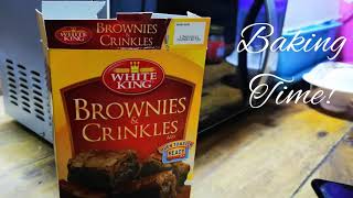 Let’s bake! | White King Brownies & Crinkles | Hanabishi HAFEO 23SS Oven / Air Fryer