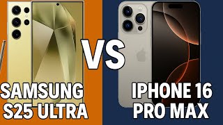 Samsung S25 Ultra vs iPhone 16 Pro Max – Ultimate Flagship Showdown