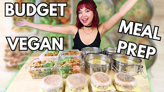 Budget Friendly Vegan Meal Prep Comfort Food But Healthy