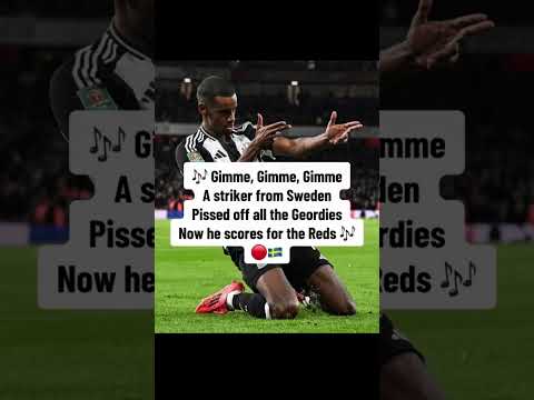 NEW ISAK CHANT FOR LIVERPOOL Liverpool Premierleague Championsleague Isak Football Soccer