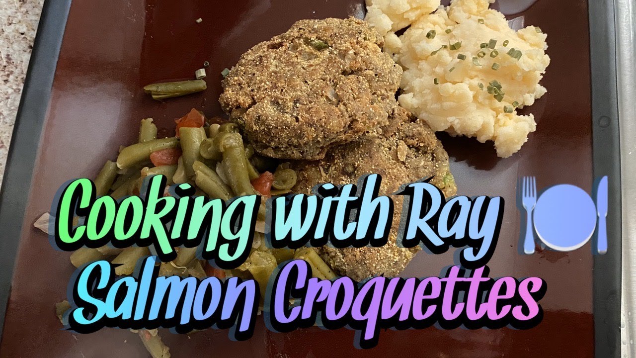 Cooking with Ray Salmon Croquettes YouTube