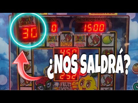 1500 PESOS AL BAR 😎🤑 | Fruit Cocktail | Maquinita tragamonedas