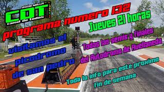 PROGRAMA 132 del CDT Canal de Todos 1/4 de milla