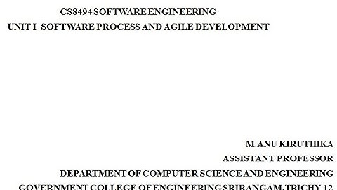 LECTURE 10 INCREMENTAL MODEL