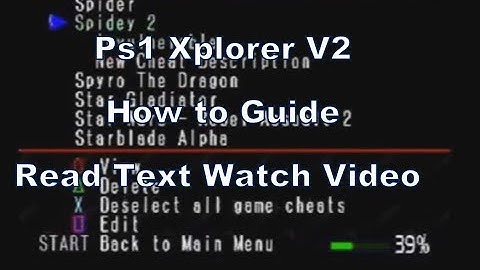 Using the PS1 Xplorer V2 (Cheat Cartridge) on Spiderman 2 (Shock Cheating Special)