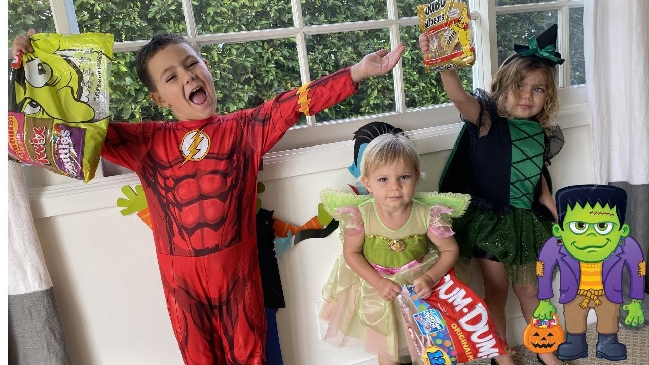 Halloween Candy Hunt for Toddler's