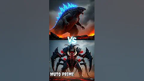 Godzilla agains Every Titan in the MonsterVerse King Ghidorah, King Kong, MUTO Prime 💥👑 #shorts #vs