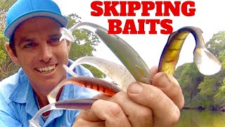 SKIP CASTING 101 TIPS & My FAVOURITE NEW Soft Plastic Shads and Baits screenshot 5