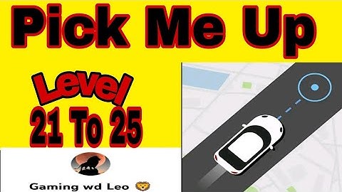 pick me up gameplay video (Level 21 To 25 )