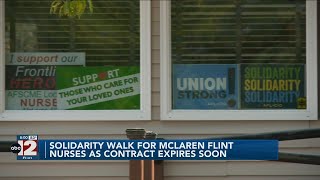Solidarity walk planned for McLaren Flint union registered nurses as contract negotiations continue