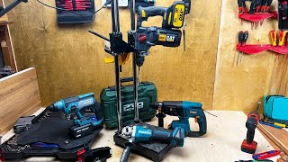 Новый Стенд. Тесты Перфораторов. Новые Инструменты. Makita Prostormer Worpro Cat(