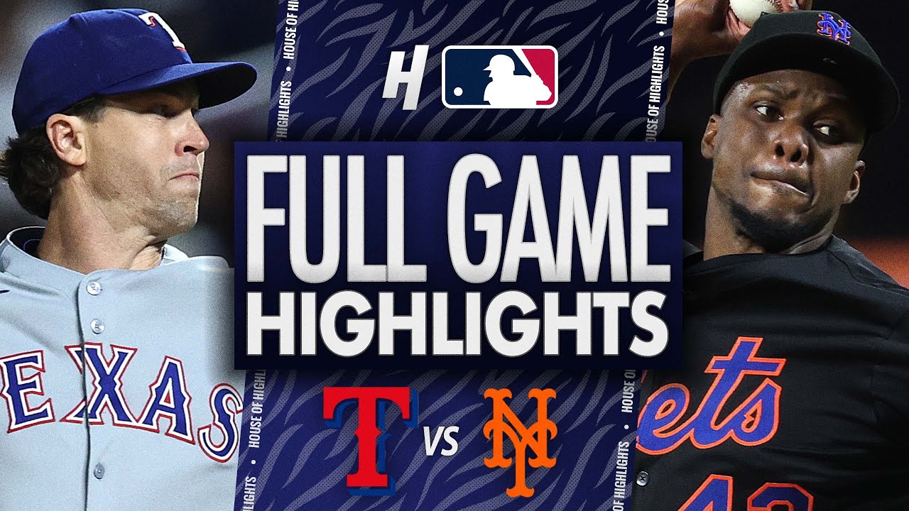 Texas Rangers vs New York Mets - FULL GAME HIGHLIGHTS | September 12 ...