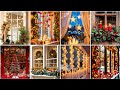 🎄 Creative Christmas Window Decor Ideas | Sparkling Lights &amp; Holiday Vibes ✨#viral #christmas #diy 