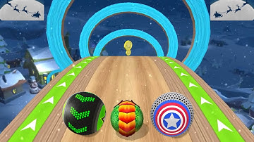 Going Balls Vs Rolling Ball Sky Escape All Levels Gameplay Android,iOS Walkthrough