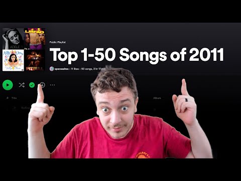 Top 50 Most Popular Songs of 2011 (Reaction)