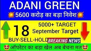 Adani Green share latest news today. Adani green stock latest news today. Adani green energy share