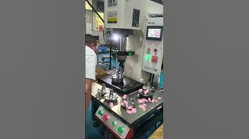 Servo Riveting Machine,hub unit automatic riveting, #machine#industrialautomation #rivetingmachine