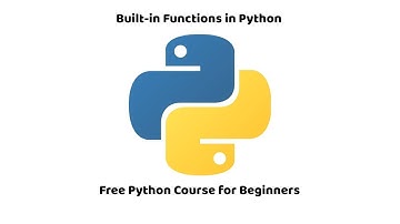 Built in Functions in Python | Free Python Course for Beginners