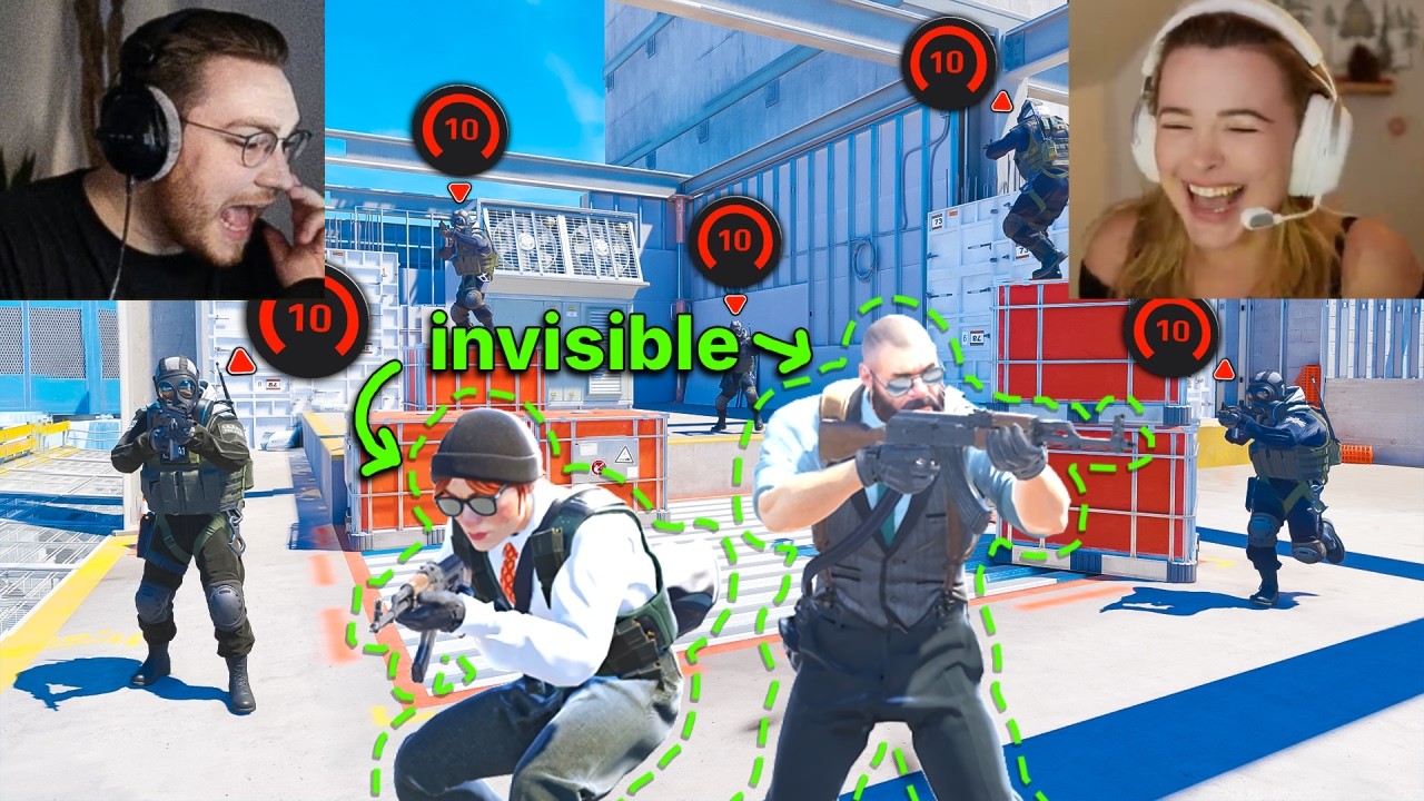 OhnePixel & Dona vs. 5 Pro's (we were Invisible)