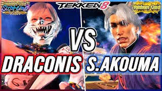 T8 🔥 Draconis (Reina) vs Super Akouma (Lee) 🔥 Tekken 8