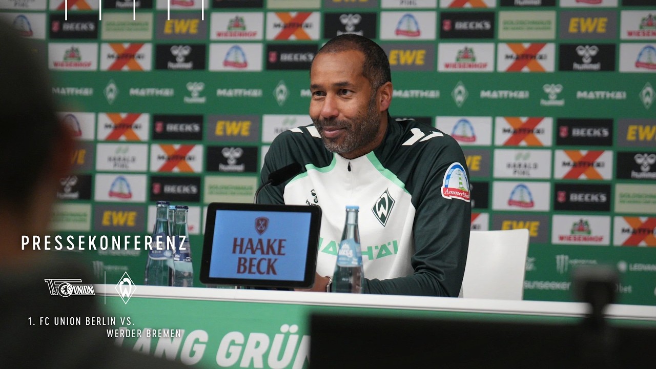 Pressekonferenz vor Union Berlin I 1. FC Union Berlin vs. Werder Bremen