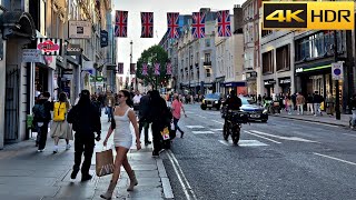 London on a Dreamy Afternoon - June 2023 | 4K HDR Summer Walking Tour