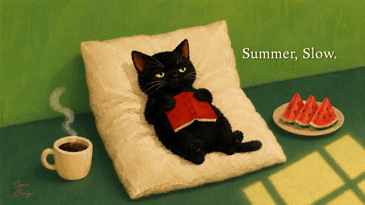 Summer, Slow. – Cozy Vintage Noir Jazz for Lazy Afternoons