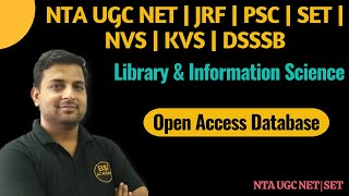 Open Access Database - LIS | Library & Information Science | NTA UGC NET | SET | JRF
