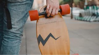 Eggboards Mini Longboard Cruiser Skateboards - Small Board for Adults and Kids screenshot 4
