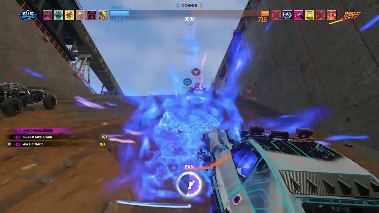 Onrush -- Overdrive - Blast Pit course (PS4)