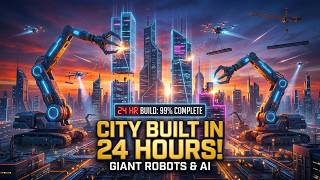 This City Was Built in 24 Hours… By Robots | Full Build Process