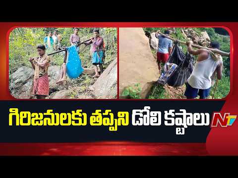 పార్వతీపురం మన్యం జిల్లా గిరిజనులకు తప్పని డోలి కష్టాలు | Parvathipuram Manyam District | NTV Telugu - NTVTELUGU