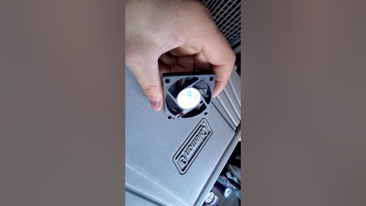 Loud noise from coleman cooler fixed YouTube