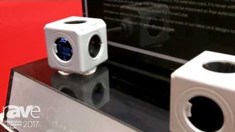 ISE 2017: Allocacoc Showcases PowerCube Extended Monitor