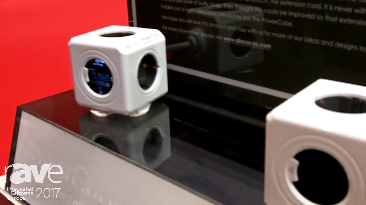 ISE 2017: Allocacoc Showcases PowerCube Extended Monitor