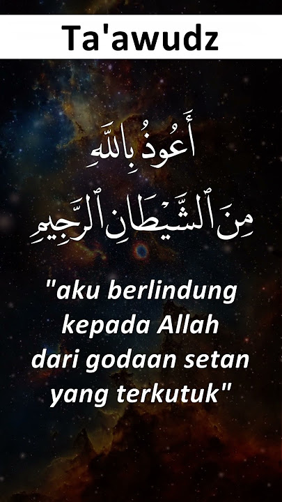 Dzikir Ta'awudz
