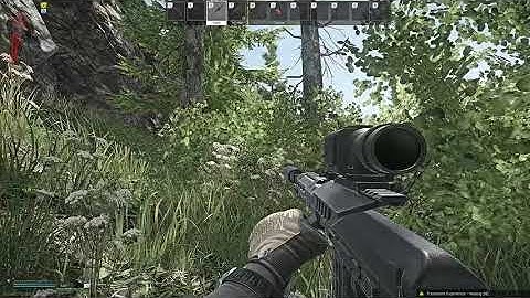 Escape From Tarkov: Shoreline extract camper coming to camp